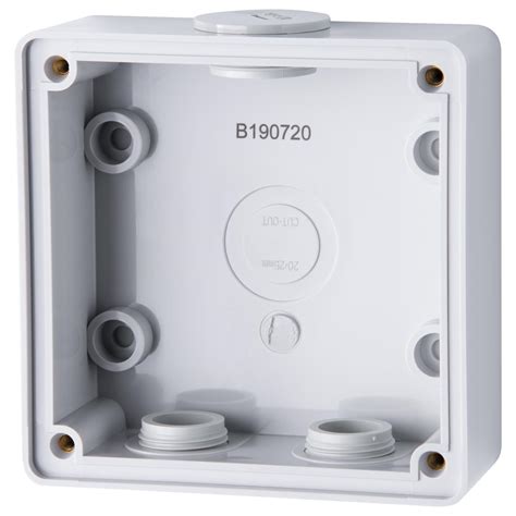 shallow electrical box for light fixture|shallow surface mount electrical box.